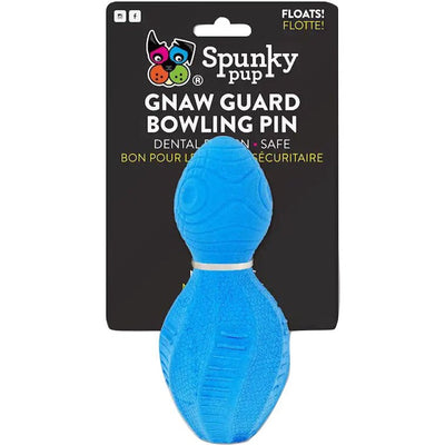 Spunkypup Gnaw Guard Squeaky Toy Bowling Pin