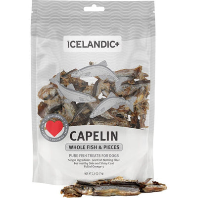 Icelandic+ Capelin Whole Fish & Pieces