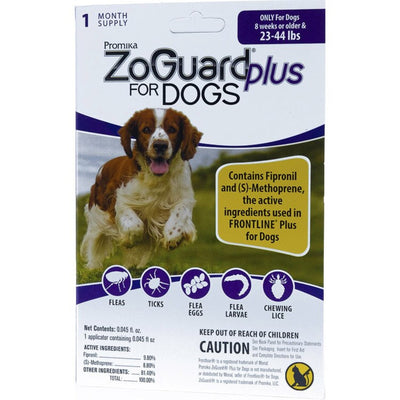 Zoguard Plus Spot-On Singles For Dogs