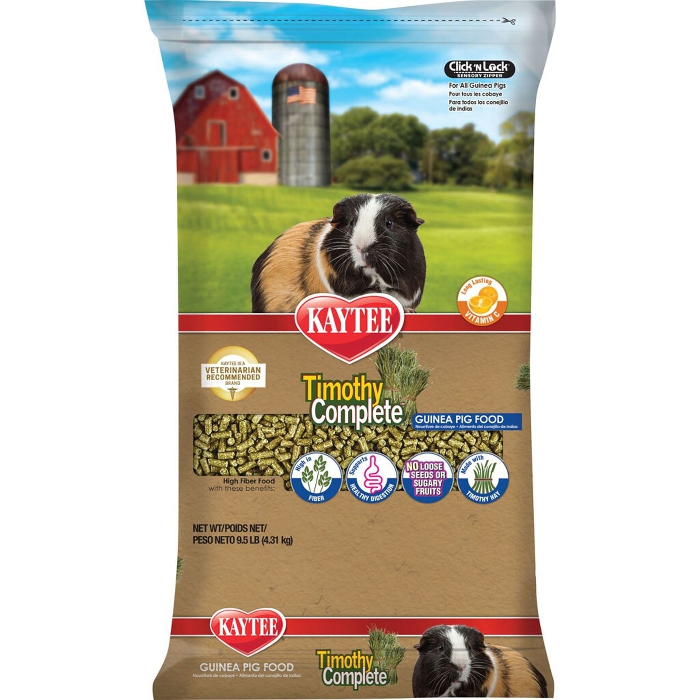 Kaytee Timothy Complete Guinea Pig Food