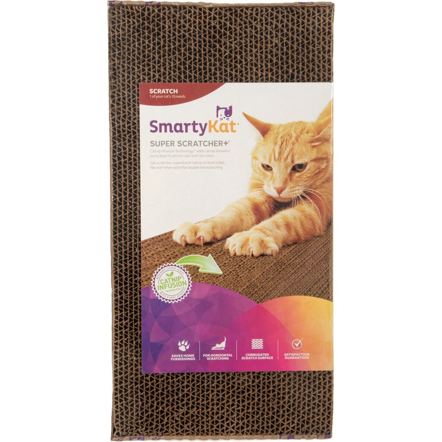 Smartykat Super Scratcher+ Double Wide Cat Pad