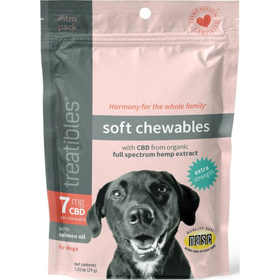 Treatibles Extra Strength Dog Soft Chews