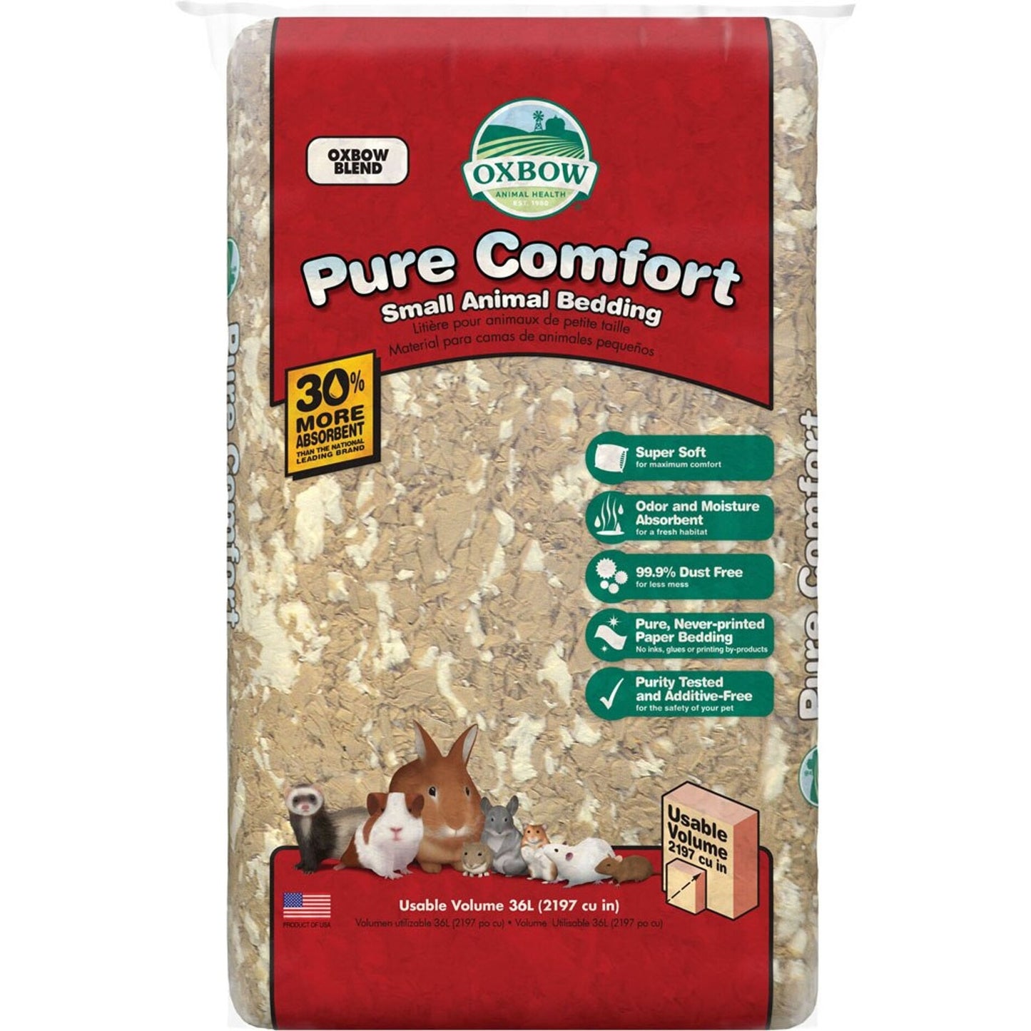 Pure Comfort Small Animal Paper Bedding