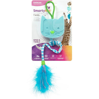 Smartykat Twirly Tail Hanging Elec Teaser Cat Toy