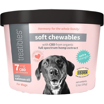 Treatibles Extra Strength Dog Soft Chews