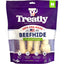 Treatly 100% Usa Beefhide Bones & Rolls