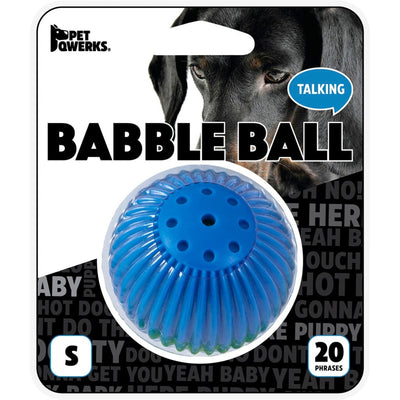 Talking Babble Ball Dog Toy