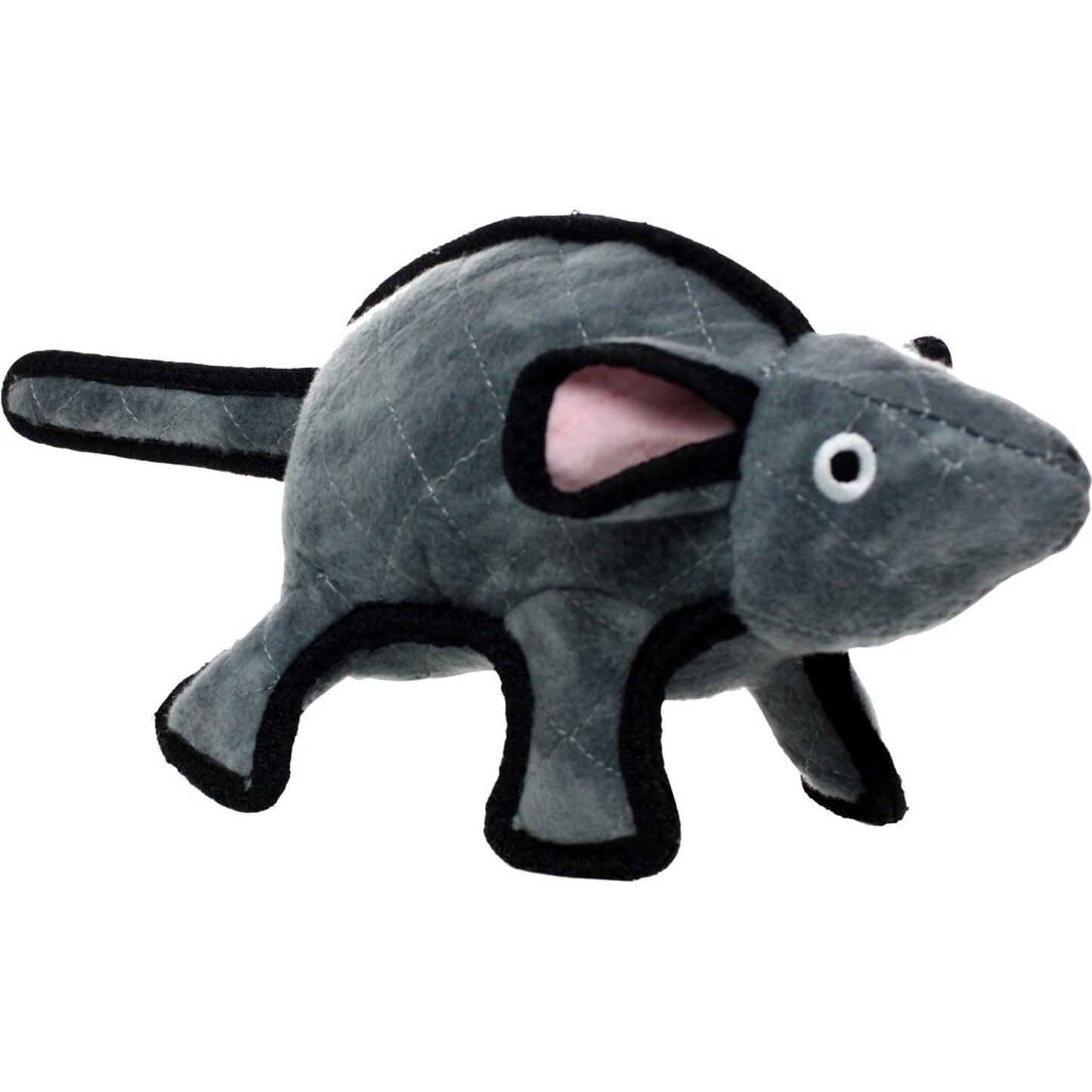 Tuffy Barn Yard Mouse Durable Soft Dog Toy