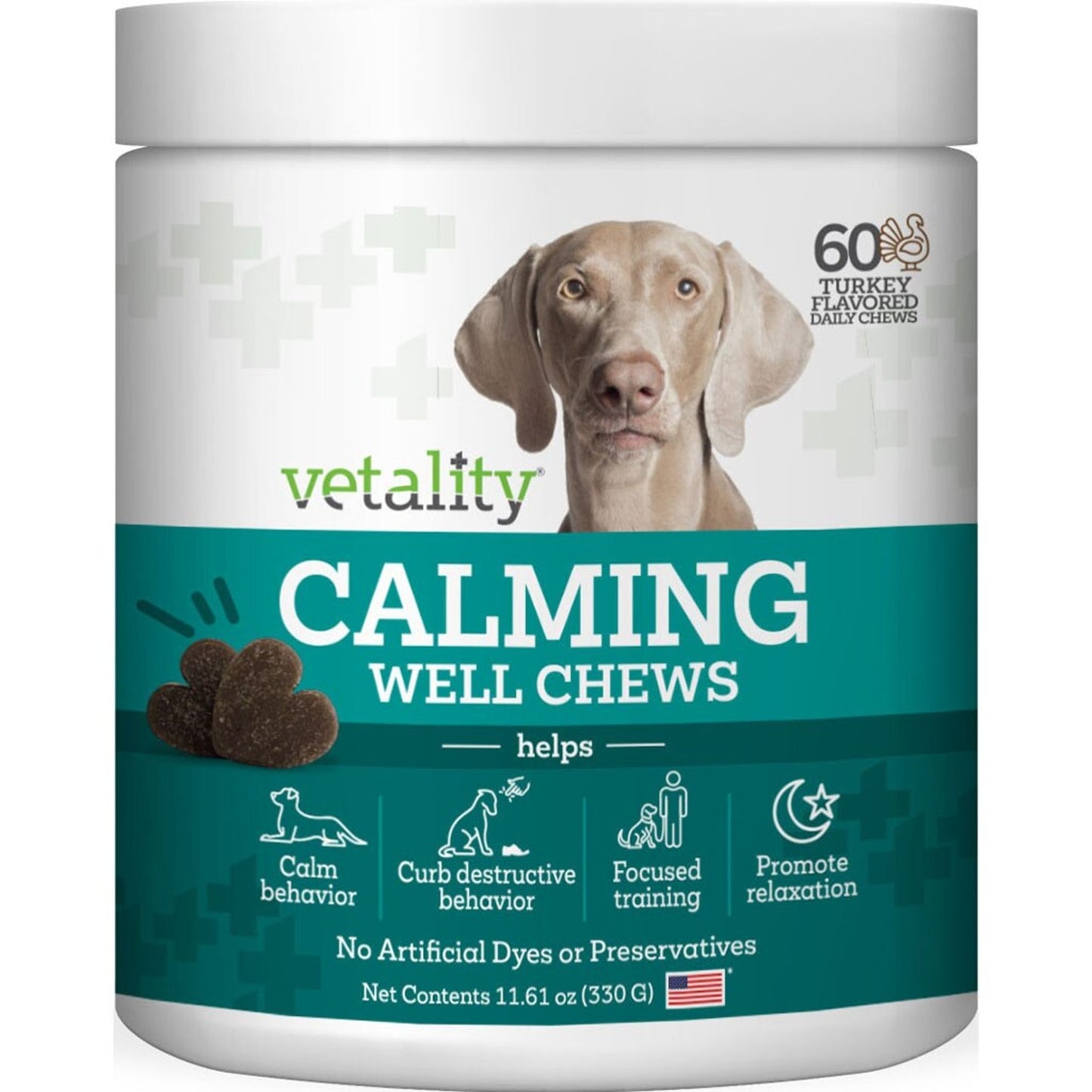 Vetality Calming Well Chews For Dogs