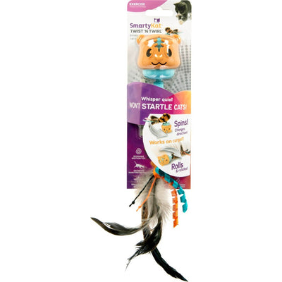 Smartykat Twist 'N Twirl Electronic Motion Cat Toy