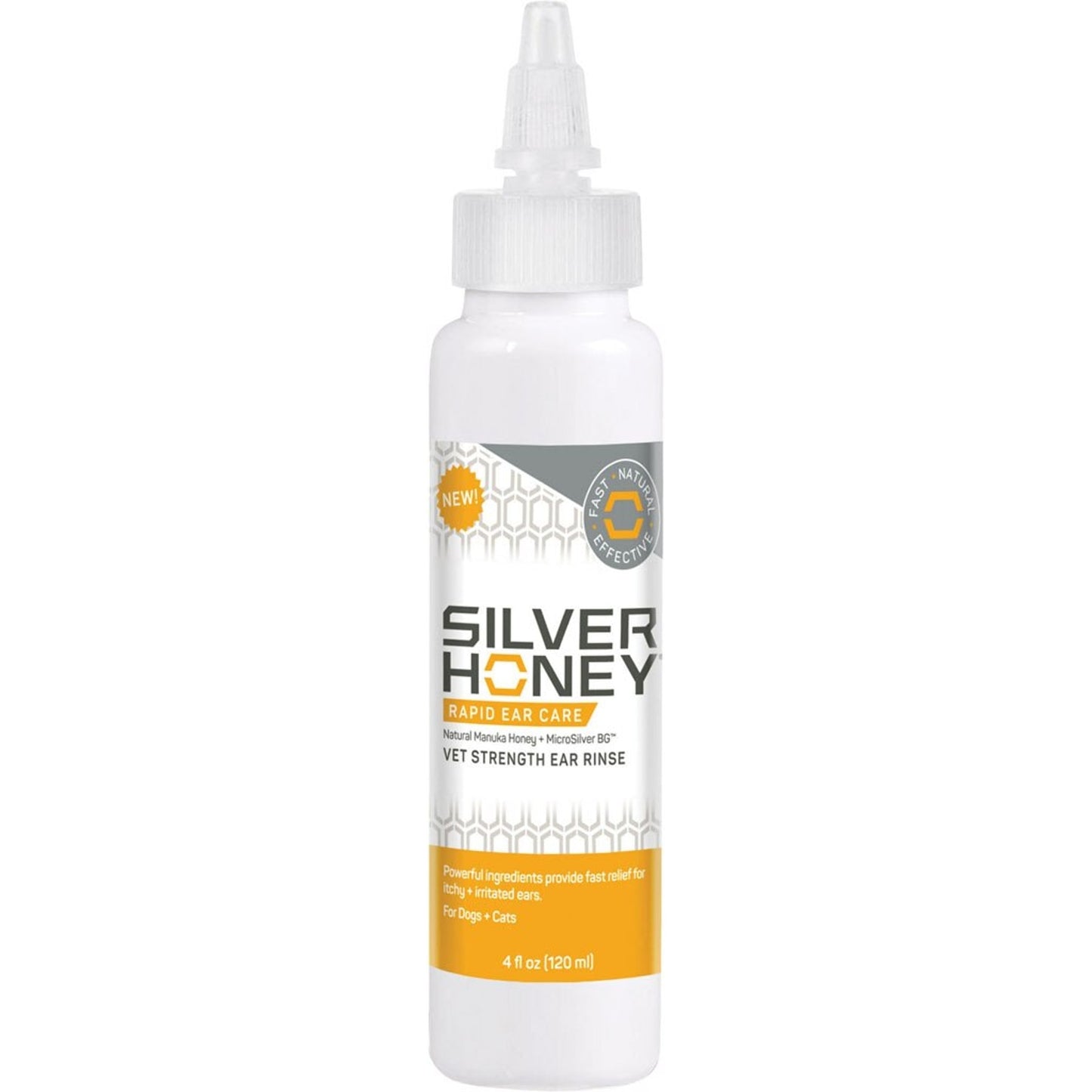 Silver Honey Rapid Ear Care Vet Strength Ear Rinse