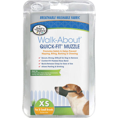 Four Paws Walk About Quick Fit Dog Muzzle