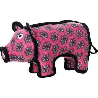 Tuffy Jr Barn Yard Pig Durable Soft Dog Toy