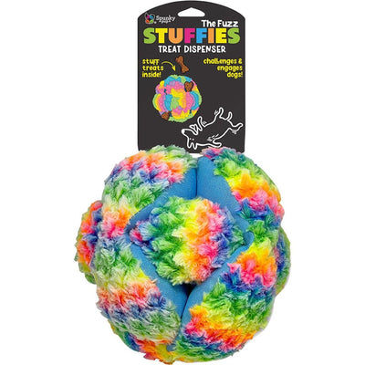 Spunkypup Stuffies Plush Treat-Dispenser Fuzz