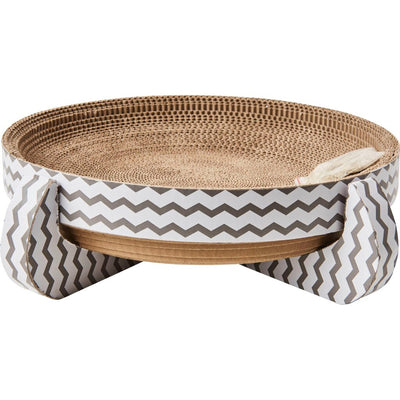 Spot Nest Cat Scratcher W/Catnip