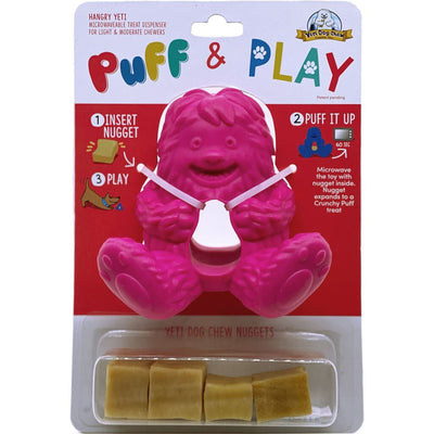 Yeti Pet Products Hangry Yeti Puff & Play Dog Toy