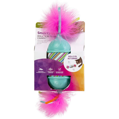 Smartykat Roll N Return Candy Motion Cat Toy
