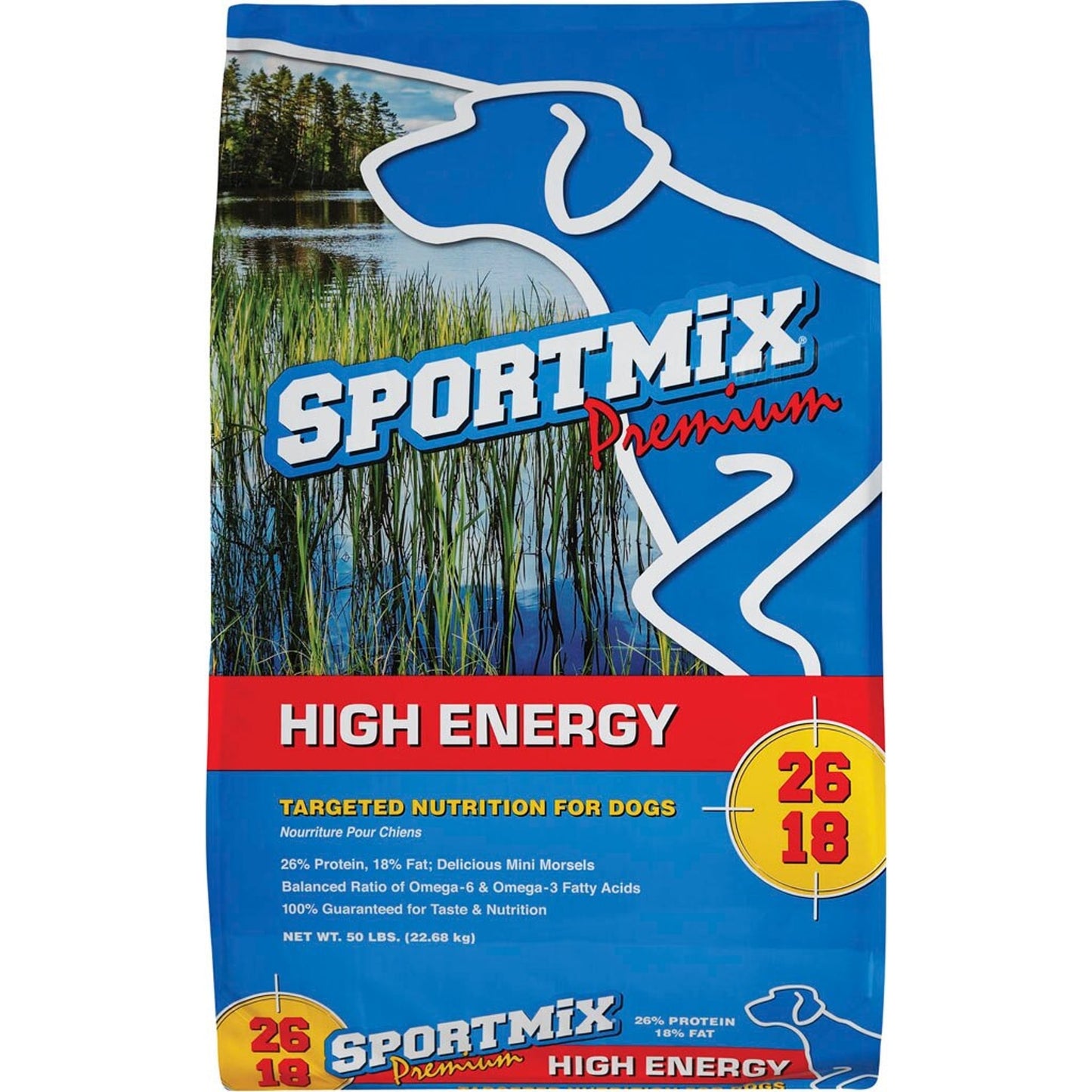 Sportmix Adult Hi-Energy Mini Chunk Dog Food