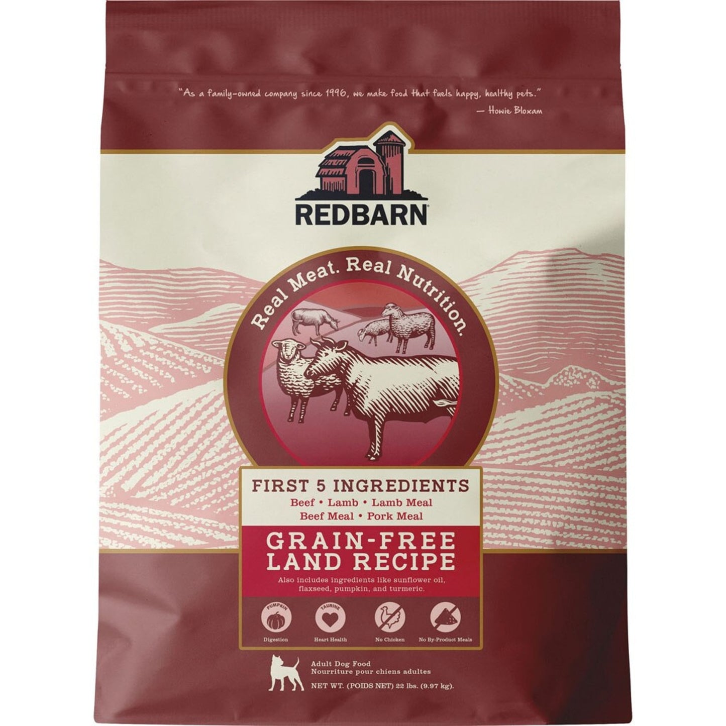 Redbarn Grain Free Land Recipe Dog Food