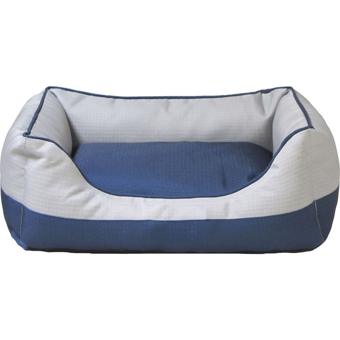 Sleep Zone 2 Tone Plush Bed