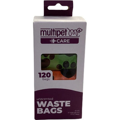 Multipet Paw Print Waste Bags