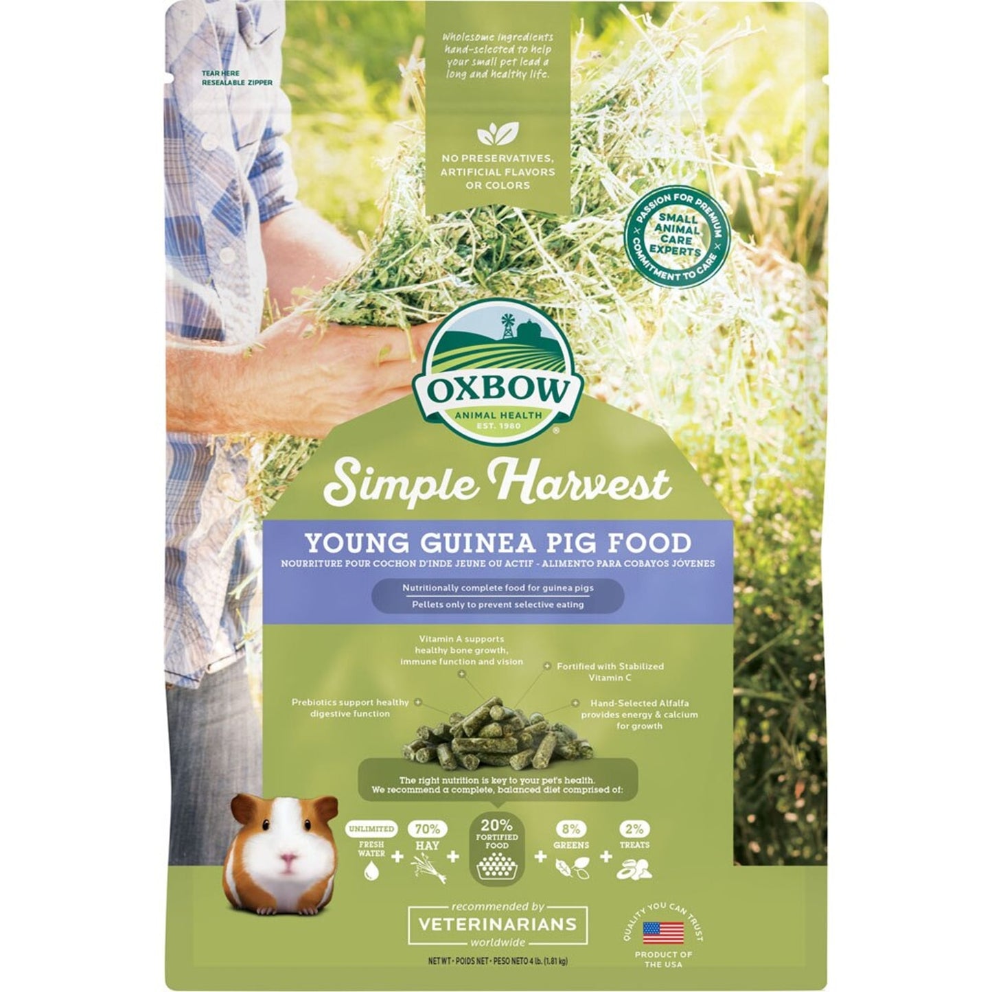 Simple Harvest Young Guinea Pig Food