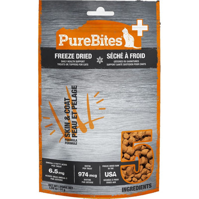 Purebites+ Freeze Dried Cat Skin & Coat
