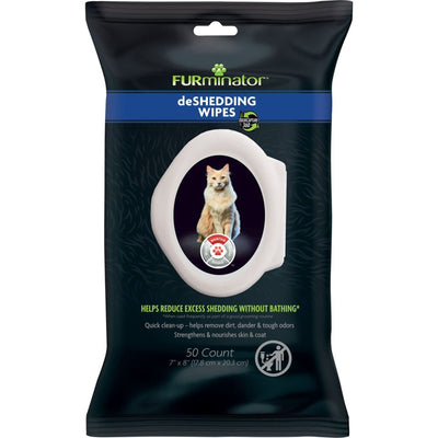 Furminator De-Shed Wipes Cat