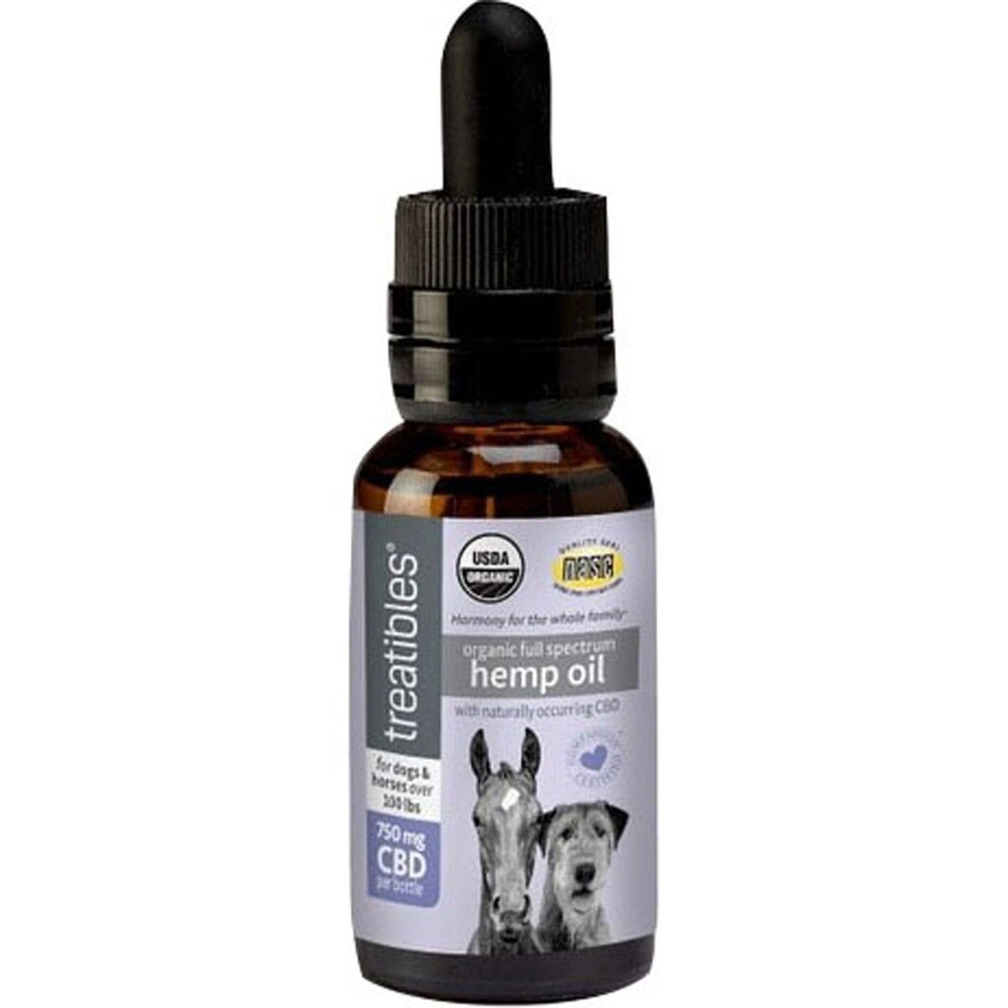 Treatibles Full Spectrum Hemp Oil Dropper