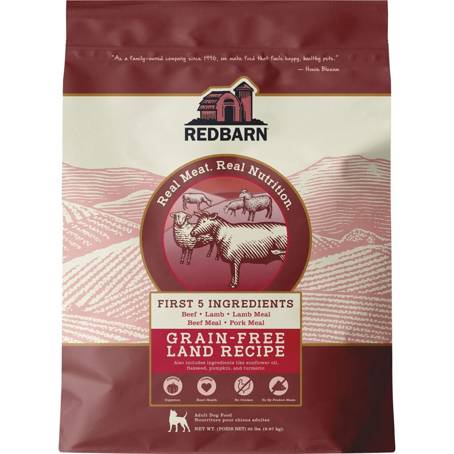 Redbarn Grain Free Land Recipe Dog Food
