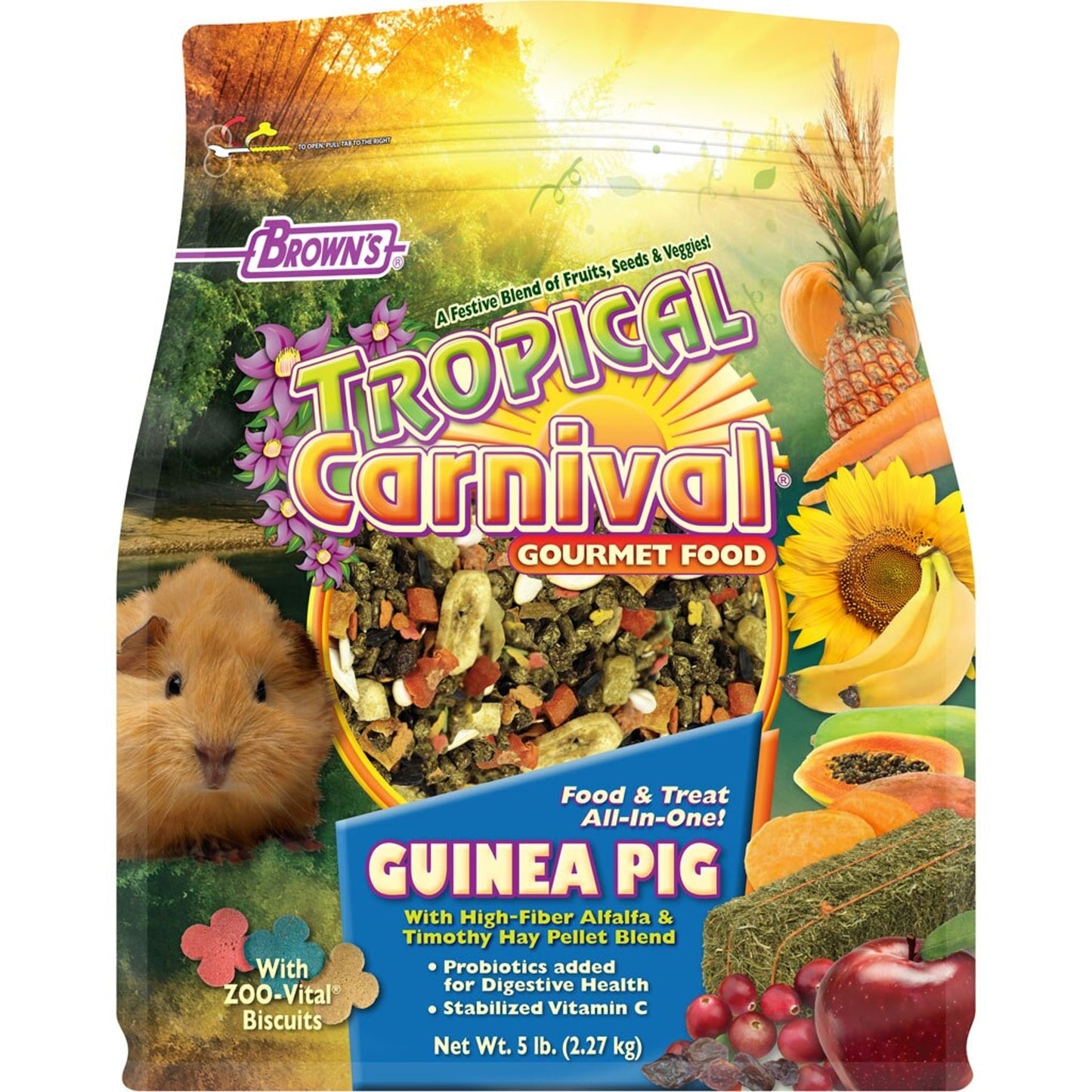 Tropical Carnival Gourmet Guinea Pig Food