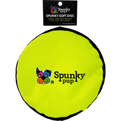 Spunkypup Soft Disc Flying Fetch Toy