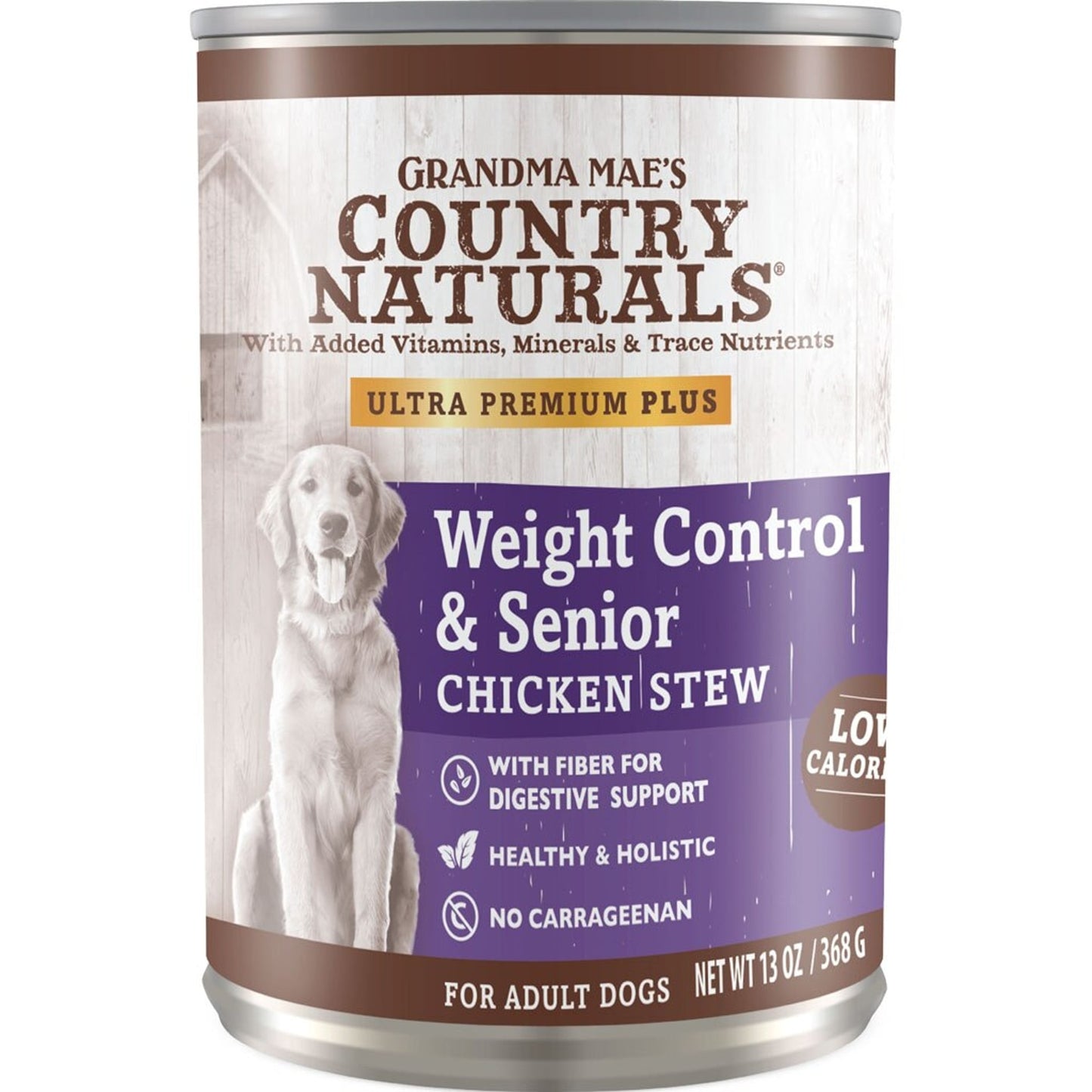 Country Naturals Weight Control Canned Dog Food