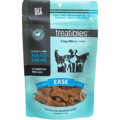 Treatibles Hemp Wellness Hard Chews Ease