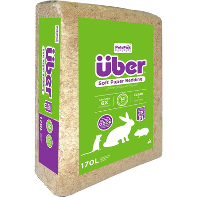 Uber Soft Paper Pet Bedding Store Use
