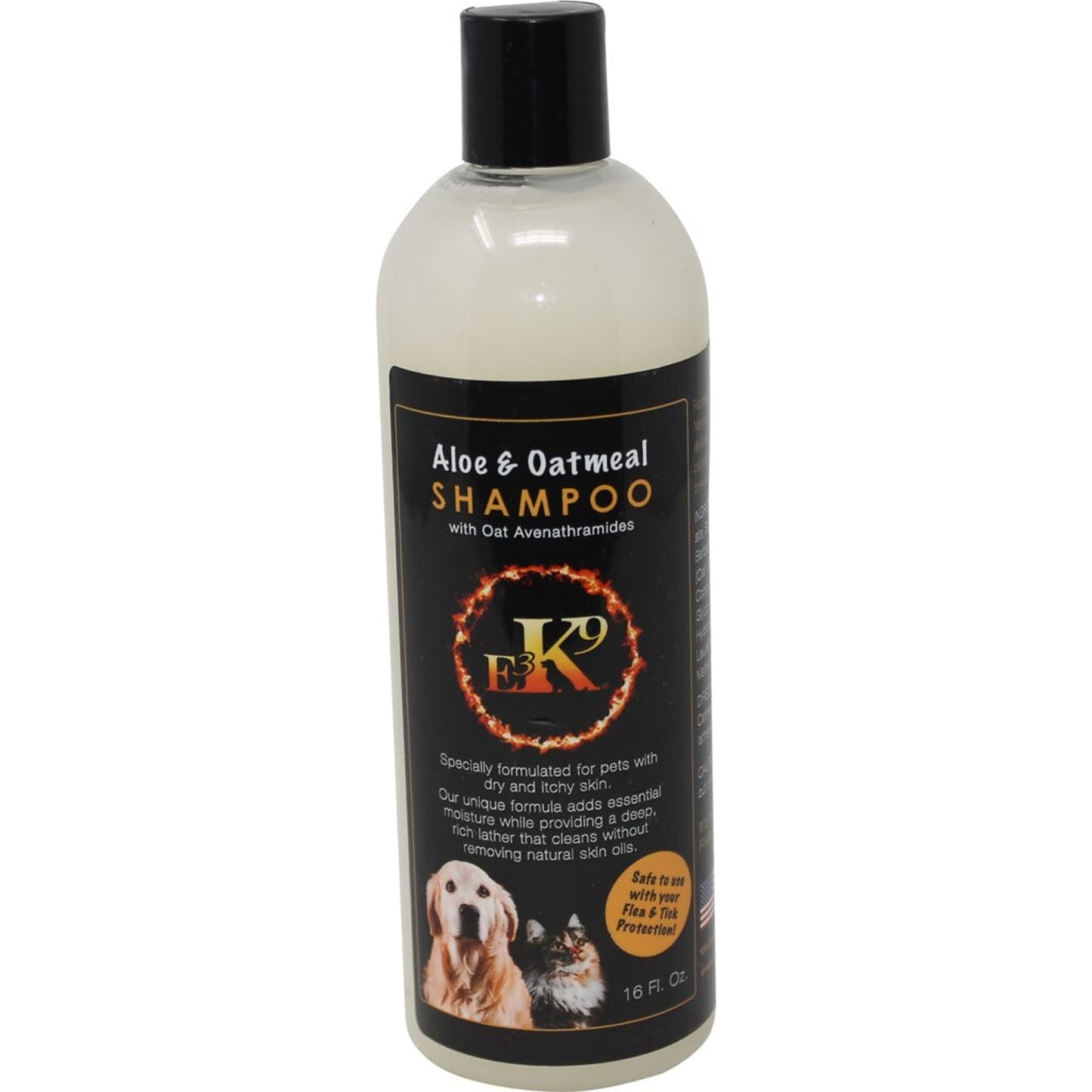 E3 K9 Aloe & Oatmeal Shampoo W/Oat Avenathramides