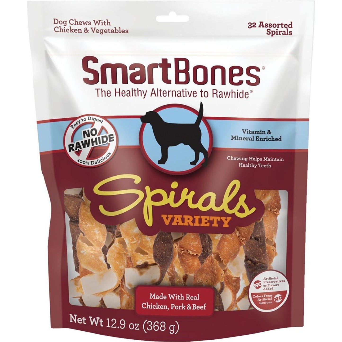 Smartbones Spirals Variety Pack