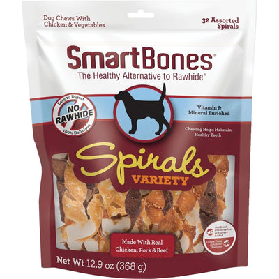 Smartbones Spirals Variety Pack