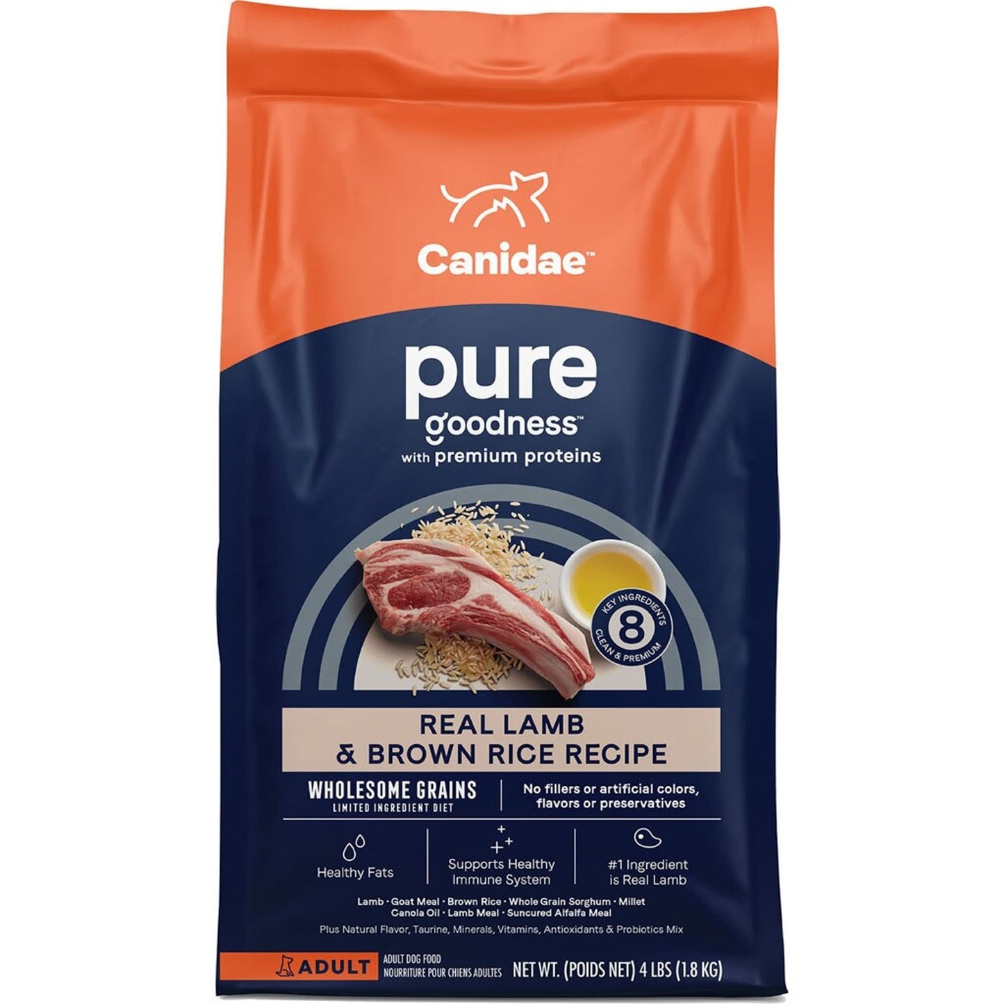 Pure Dog Food W/Wholesome Grains