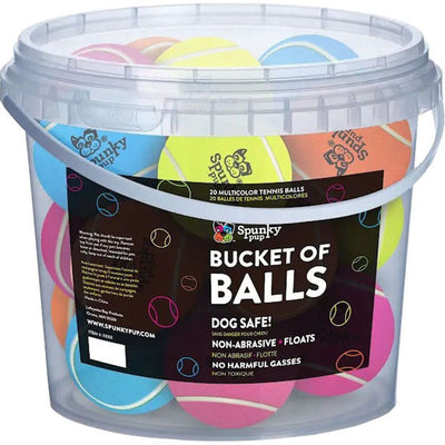 Spunkypup Bucket Of Balls Tennis Balls
