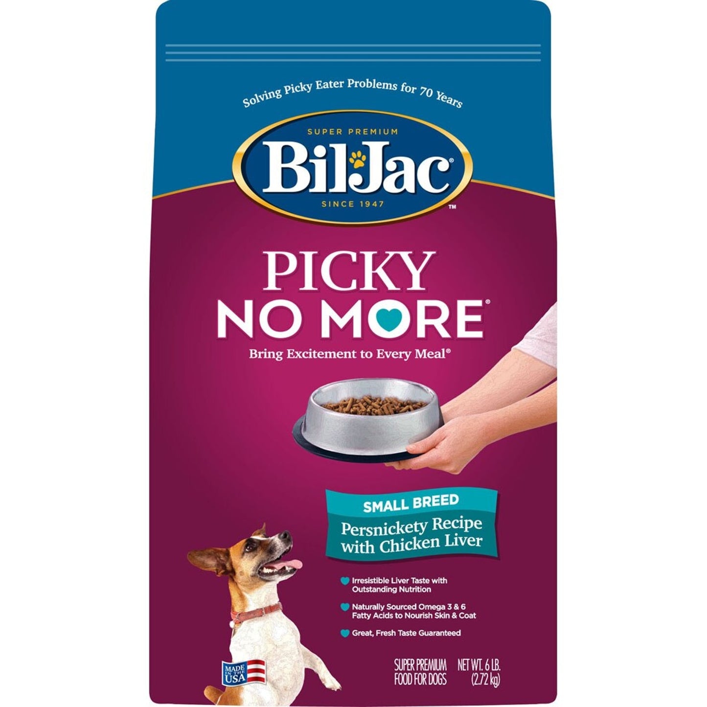 Bil-Jac Picky No More Small Breed Dog Food