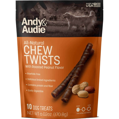 Andy & Audie Alternative Twist Chews For Dogs