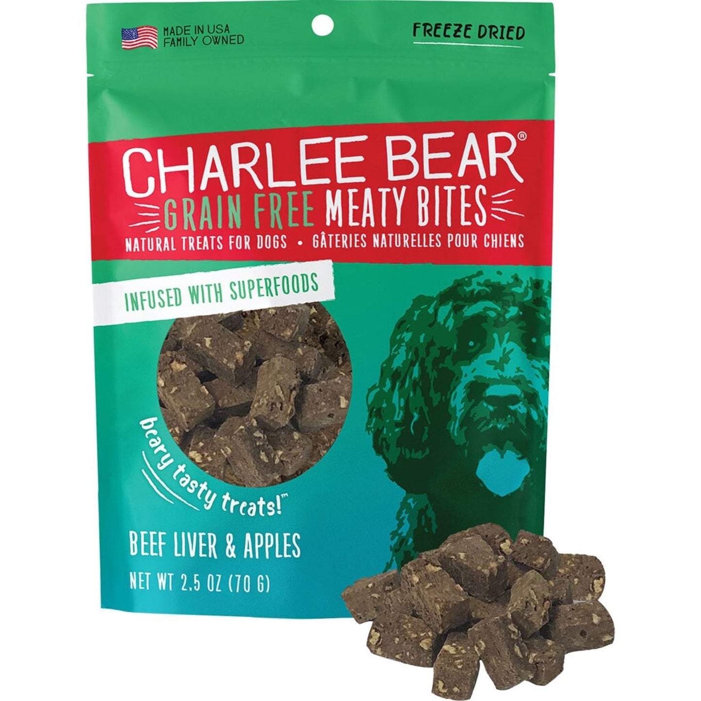Charlee Bear Grain Free Meaty Bites