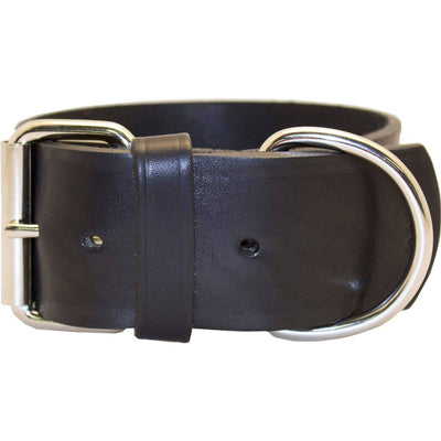 Latigo Leather 1 Ply Dog Collar