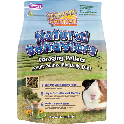 Tropical Carnival Foraging Pellets Guinea Pig Food