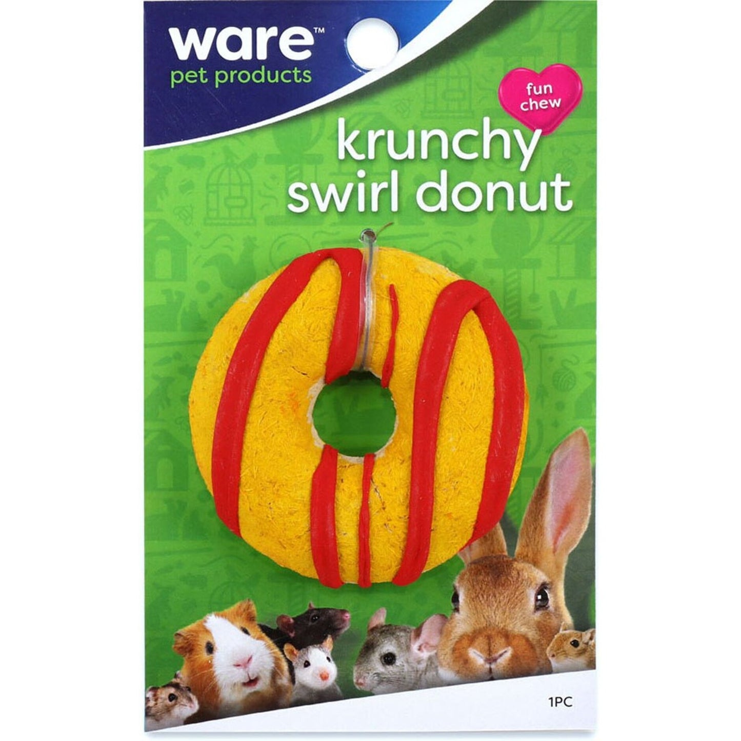 Krunchy Swirl Donut Small Animal Treat