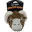 Spunkypup Knuckleheads Plush-Chew Toy Ram