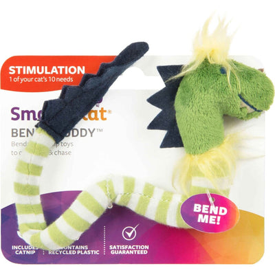 Smartykat Bendy Buddy Bendable Plush Catnip Toy