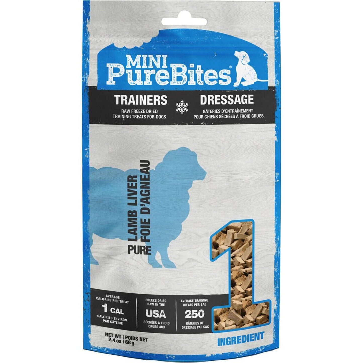 Purebites Freeze Dried Mini Trainers Dog Treats