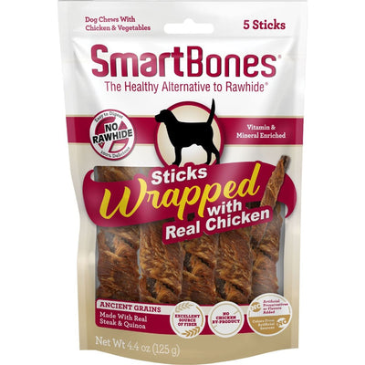 Smartbones Whole Grain Wrapped Sticks